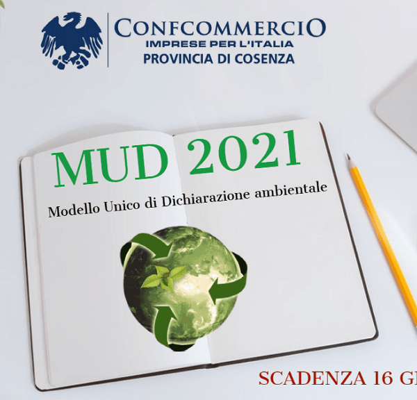 Modello unico di dichiarazione ambientale (MUD) 2021