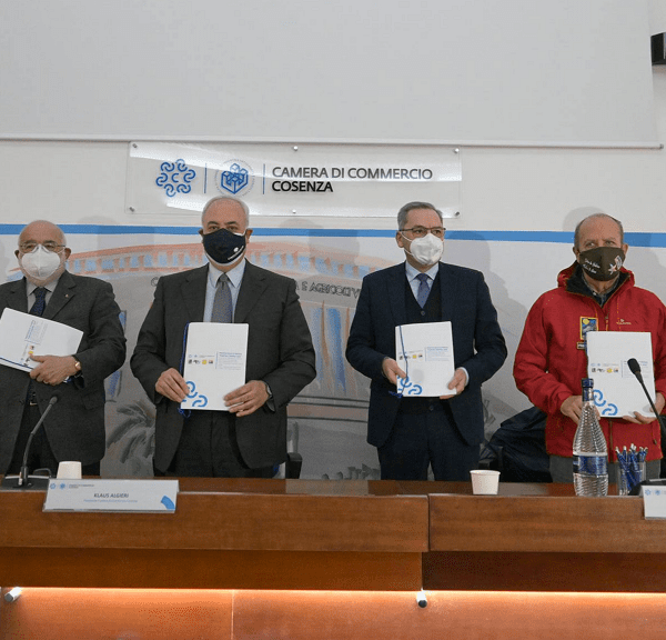 Camera di Commercio di Cosenza. Nasce la rete dei parchi del centro-sud Italia