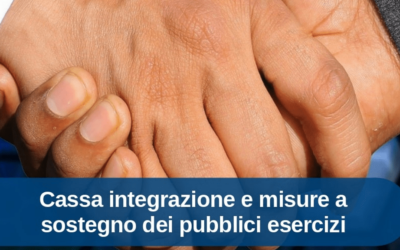 Webinar: “Cassa integrazione e misure a sostegno dei pubblici esercizi”