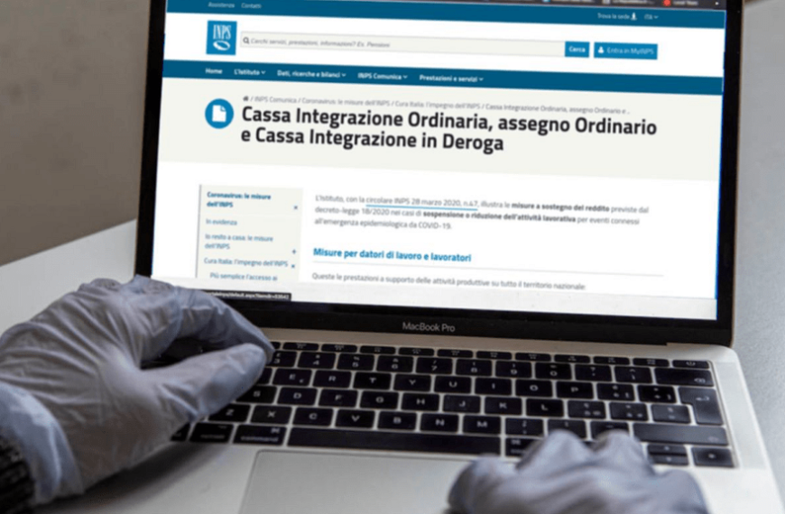 Nuove modalità invio flussi pagamento diretto dei trattamenti di integrazione salariale