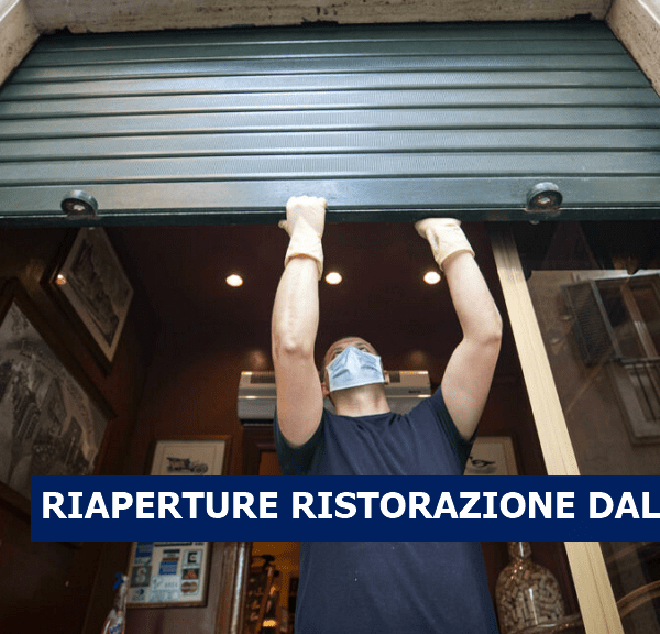 riaperture ristorazione 26 aprile