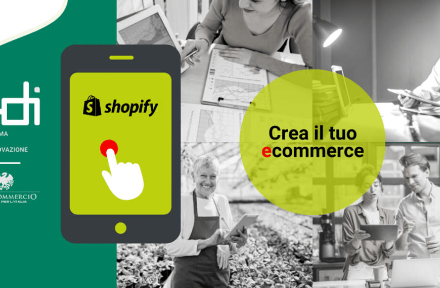 Convenzione Shopify. Crea il tuo e-commerce