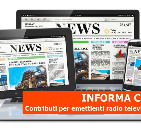 Informa Calabria. Contributi a emittenti radiotelevisive e testate giornalistiche