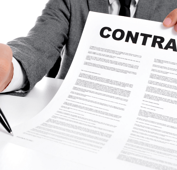 firma del contratto