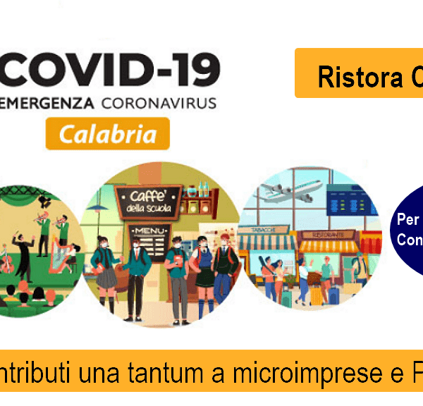 Ristora Calabria – bis. Contributi a micro e piccole imprese
