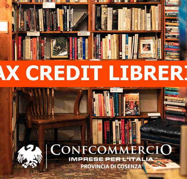 Tax Credit librerie – Termine presentazione istanze