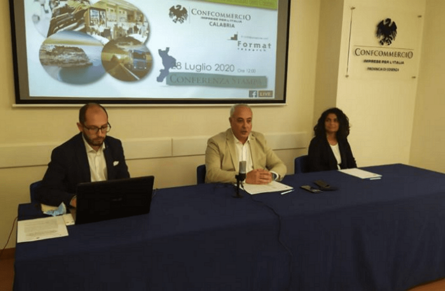 In Calabria a rischio 9000 imprese. Studio Confcommercio – Format Research