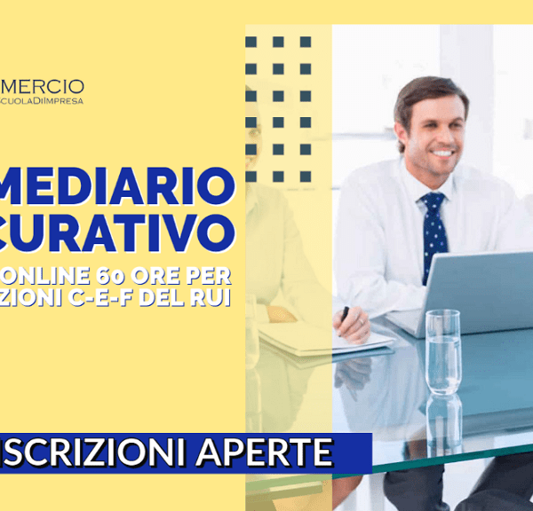 locandina corso di formazione per intermediario assicurativo