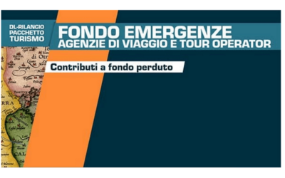 Avviso pubblico ristori agenzie di viaggio e tour operator