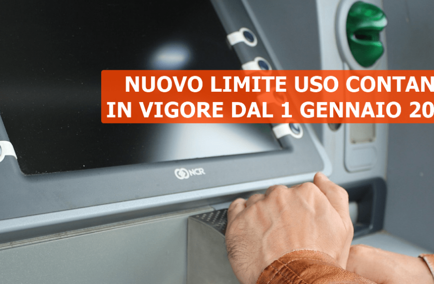 Nuovo limite per l’utilizzo di denaro contante