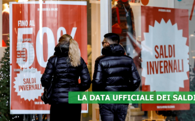 Saldi invernali 2022. La data ufficiale