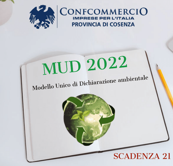 Modello Unico di dichiarazione ambientale (MUD) 2022