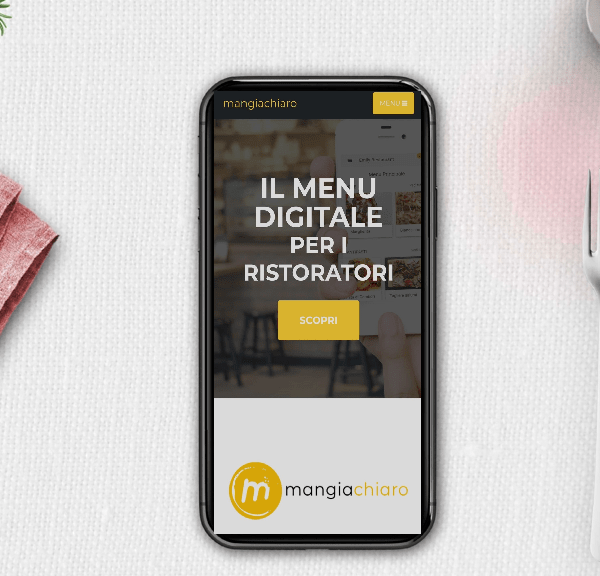 Convenzione Mangiachiaro. Menù digitali per la ristorazione