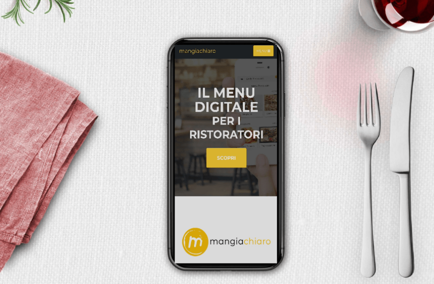 Convenzione Mangiachiaro. Menù digitali per la ristorazione