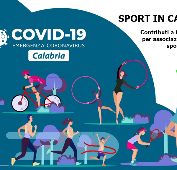 Sport in Calabria 2. Al via le domande