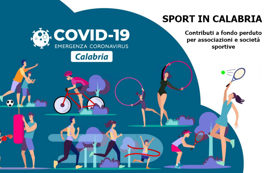 Sport in Calabria 2. Al via le domande