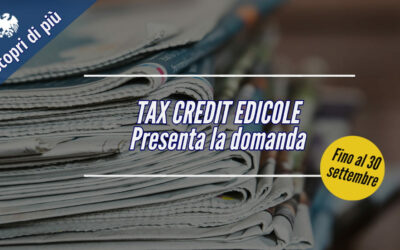 Tax credit edicole. Domande fino al 30 settembre