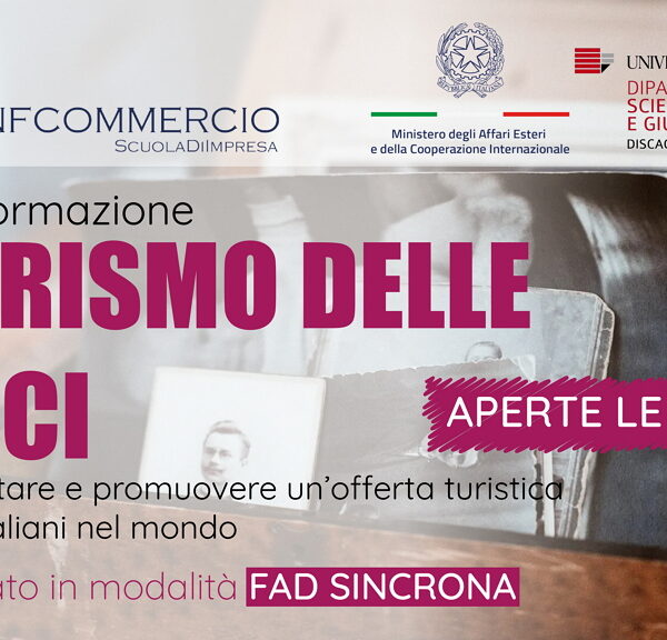 Turismo delle radici. Il corso SDI Confcommercio – Unical