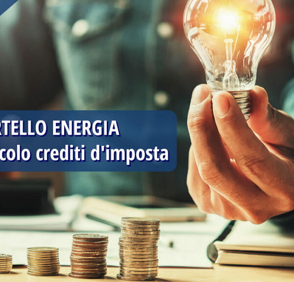 Sportello Energia – Crediti d’imposta