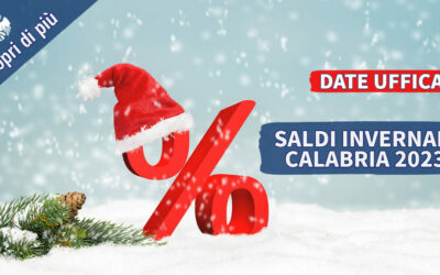 Le date ufficiali dei saldi invernali in Calabria