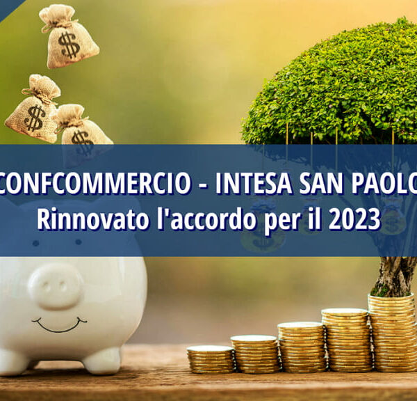 Rinnovo convenzione Confcommercio – Intesa Sanpaolo