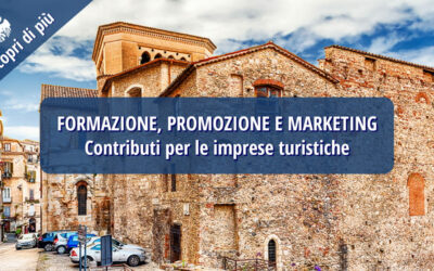 Bando Formazione, Promozione e Sviluppo del Marketing digitale nel settore turismo