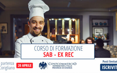 Corigliano. Corso somministrazione alimenti e bevande