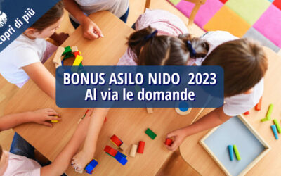 Bonus Asilo Nido 2023: al via le domande