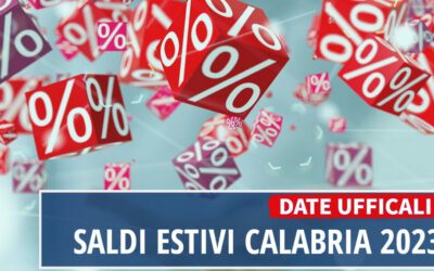 Le date ufficiali dei saldi estivi in Calabria