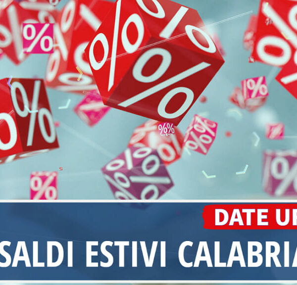 Le date ufficiali dei saldi estivi in Calabria