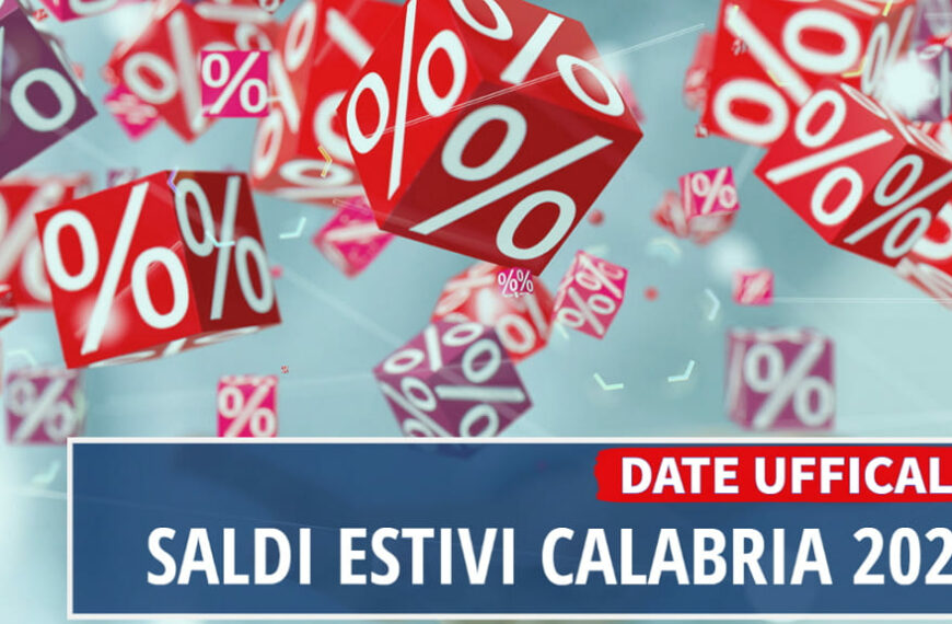 Le date ufficiali dei saldi estivi in Calabria