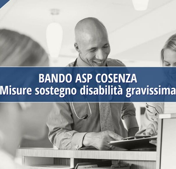 Misure di sostegno a persone in condizioni di disabilità gravissima
