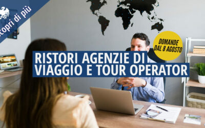 Ristori agenzie di viaggio e tour operator