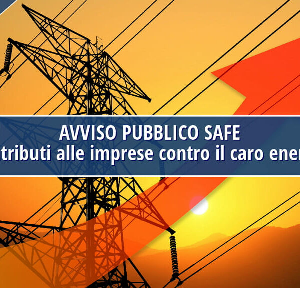 Avviso pubblico SAFE. Dalla Regione Calabria aiuti alle imprese per il caro energia