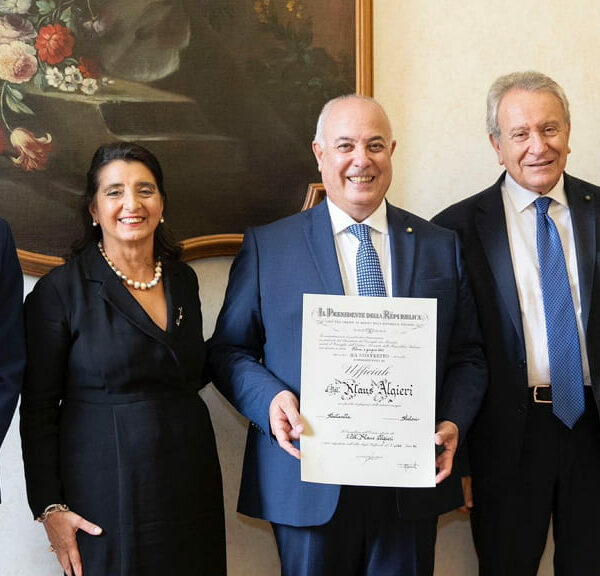 Klaus Algieri nominato ufficiale dell’Ordine al merito della Repubblica