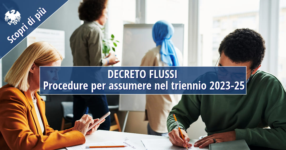 Decreto Flussi. Ingressi 2023 2025 Cosenza