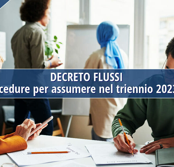 Decreto Flussi. Ingressi 2023 – 2025