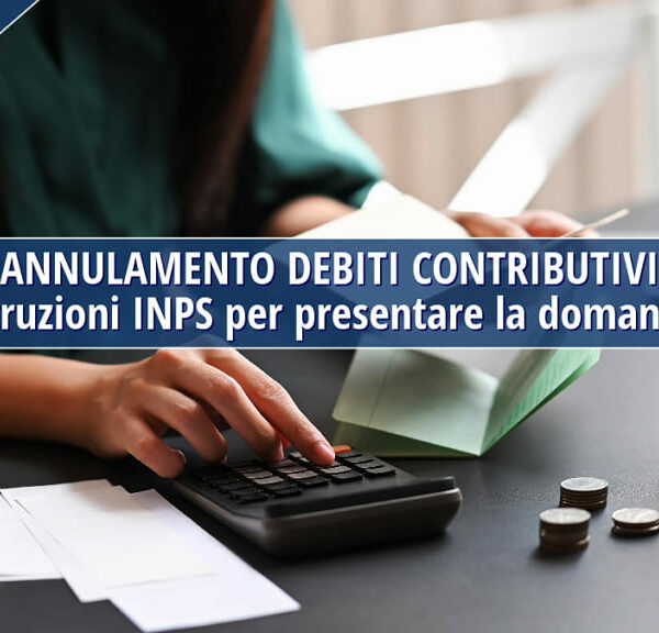 Annullamento saldo e stralcio contributi