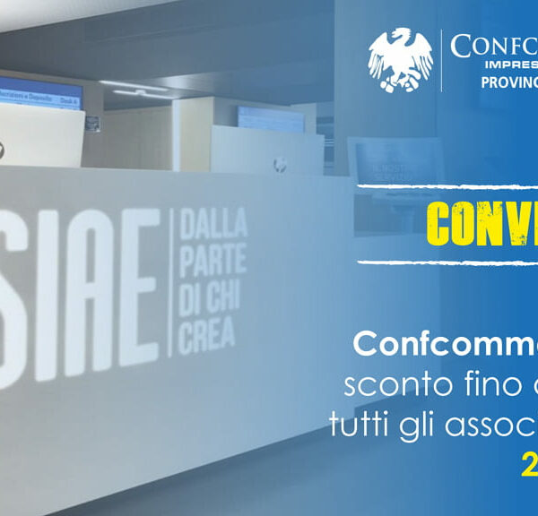 Convenzione Siae 2024. Sconti per gli associati