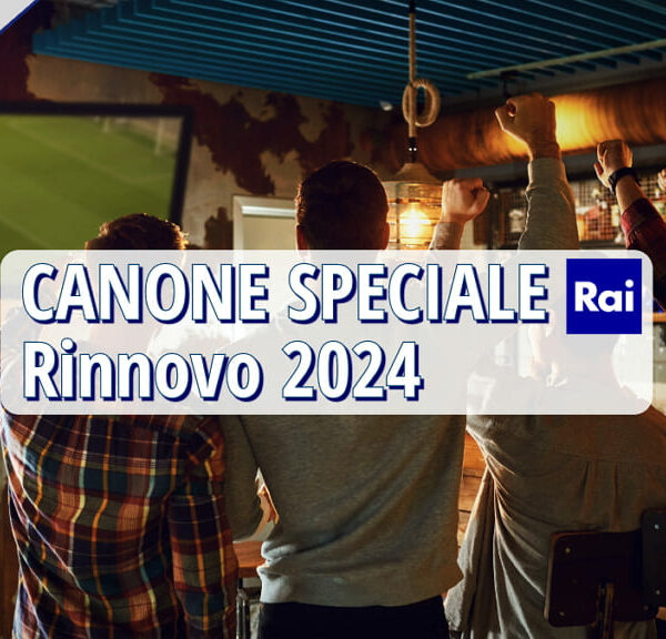 Rinnovo canone speciale RAI 2024