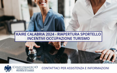 Kaire Calabria 2024: riapertura dello sportello