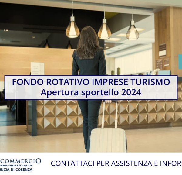 fondo rotativo imprese turismo 2024