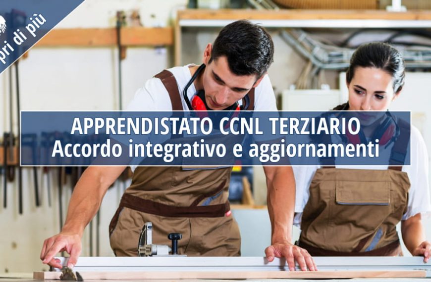 Apprendistato – accordo integrativo CCNL Terziario