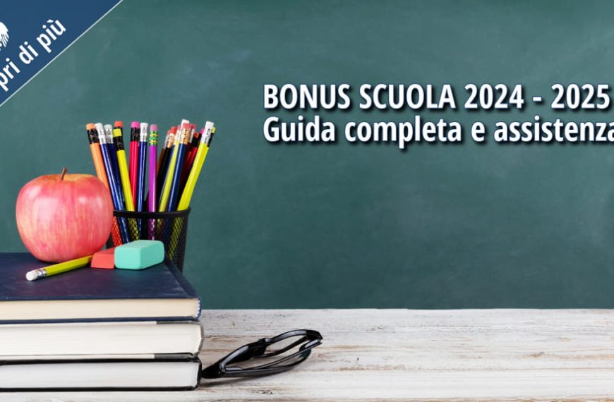 Bonus scuola Calabria 2024-2025: domanda e assistenza