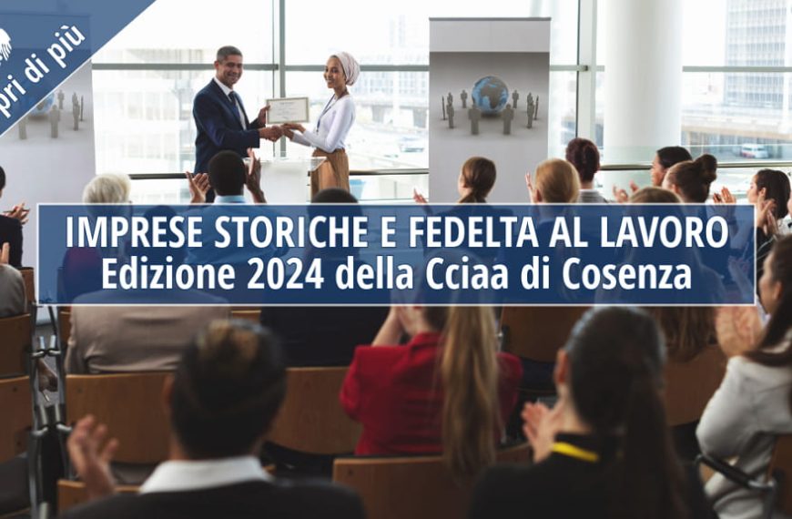 Premio Imprese Storiche e Fedeltà al Lavoro 2024