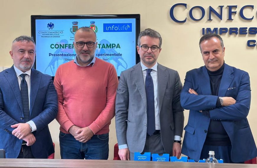 Confcommercio Cosenza presenta il dispositivo Infolife GPS Tracker