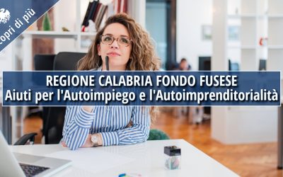 FUSESE – Fondo per l’Autoimpiego e l’Autoimprenditorialità