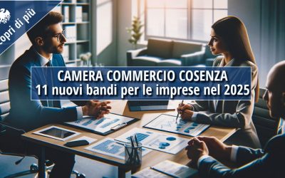 Scopri i nuovi bandi della Camera di Commercio di Cosenza per le imprese