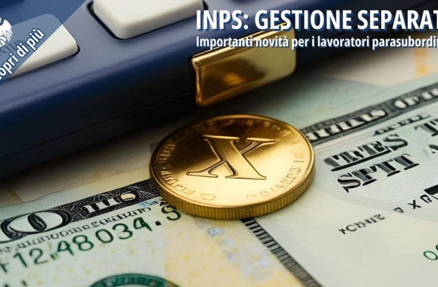 Denaro e calcolatrice, simbolo della gestione dei contributi previdenziali