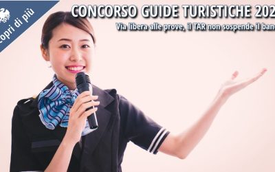 Concorso guide turistiche 2025: via libera alle prove, il TAR non sospende il bando